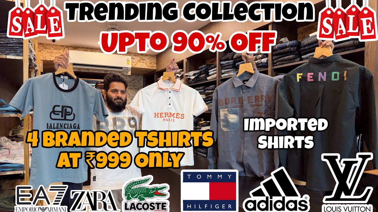 International & Luxury Brands 🔥 | ₹149 Only | Imported Tshirts,Jeans | Branded Clothes in Mumbai