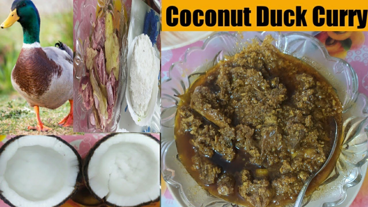 Duck Meat || Coconut Duck Curry ||Assamese Style Duck Curry || 