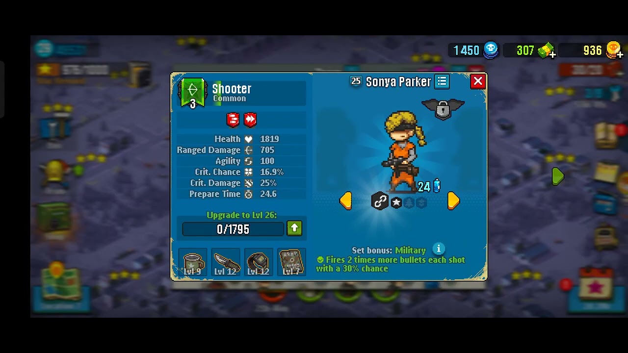 Sonya parker & prisoner ⚔️ melee resistance 50% dazw dead ahead