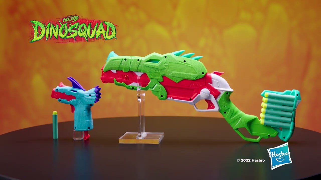 Nerf Dinosquad Combo Blaster 2 Pack