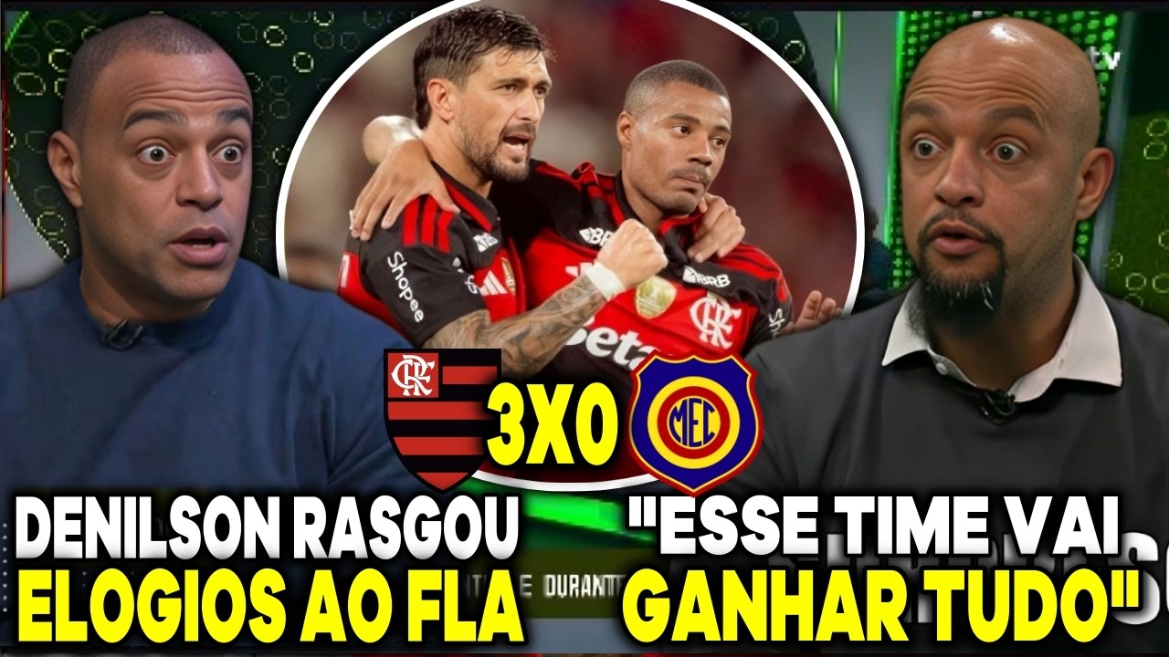 FELIPE MELO SE RENDEU E DENILSON RASGOU ELOGIOS 
