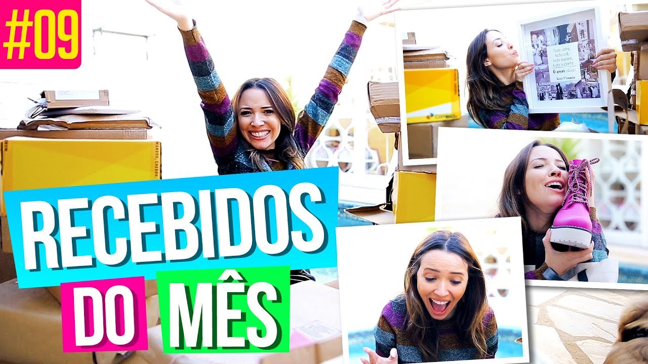 RECEBIDOS DO MÊS ♡