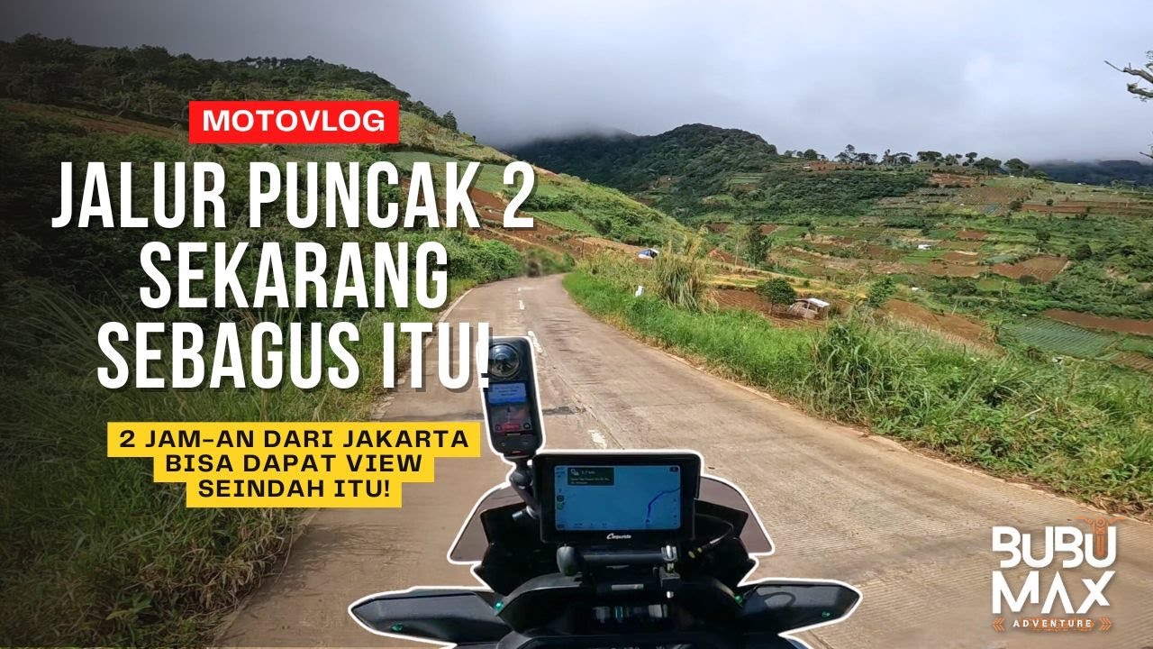 PUNCAK 2 SEKARANG SEBAGUS ITU‼️CORNERING NIKMAT, PEMANDANGAN INDAH, HAWA SEJUK, JALAN BAGUS‼️