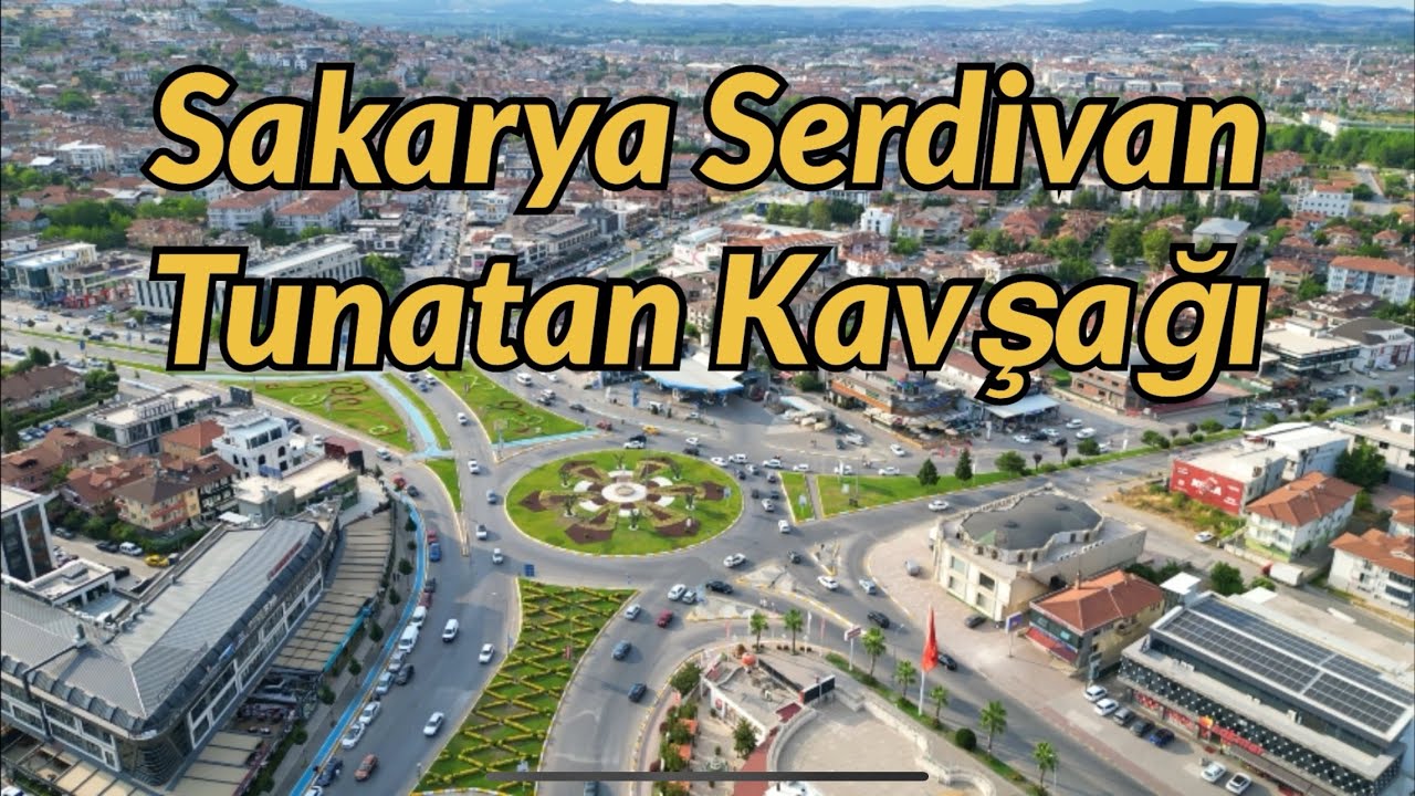 Sakarya Serdivan Tunatan Kavşağı #sakarya #serdivan #keşfet #drone #kesfet #dronevideo 
