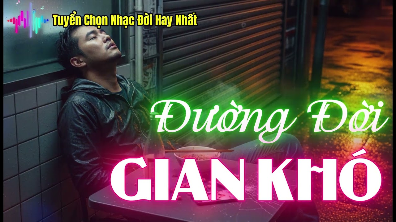 Đường Đời Gian Khó - Nhạc Đời Hay Nhất - Nhạc Đời Nghe Thấm Từng Câu Từng Chữ