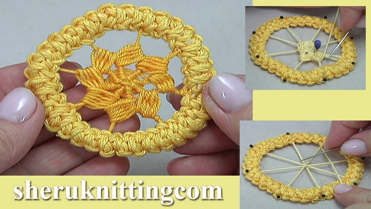 Romanian Point Lace Instruction 170 Crochet Motif
