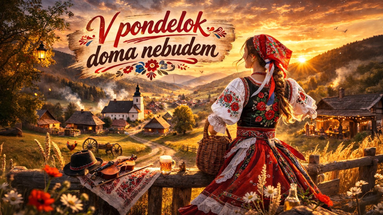 V pondelok doma nebudem #folksong #slovenskyfolklor #hudba #slovenskahudba #SlovakAI