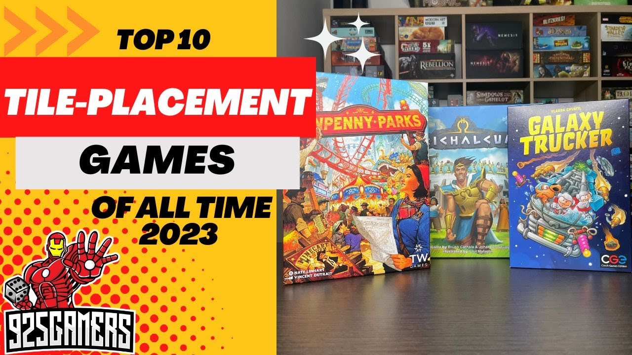 Top 10 Tile Placement Games of All Time | Tile Placement & Polyomino 2023