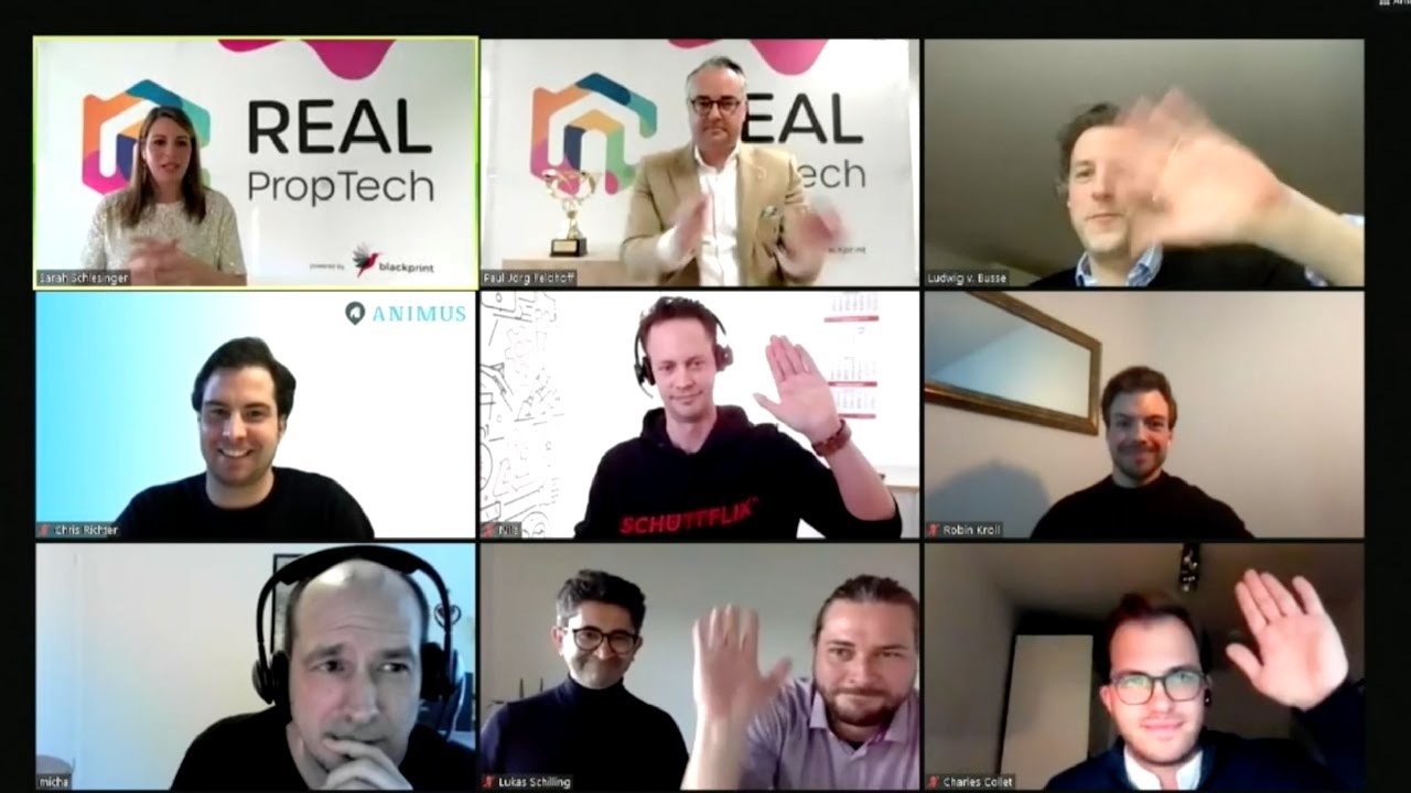 Siegerehrung PropTech Germany Award 2021 | REAL PropTech Pitches