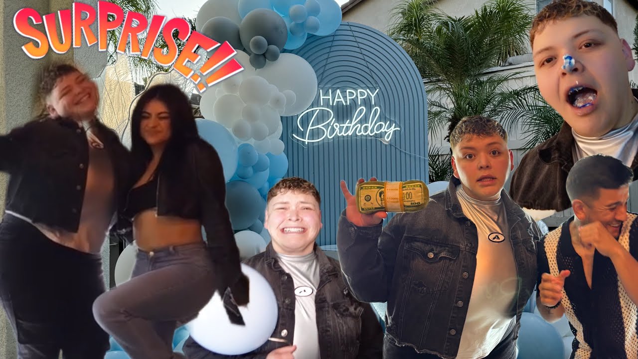 SURPRISING ADAM For his Birthday!!!