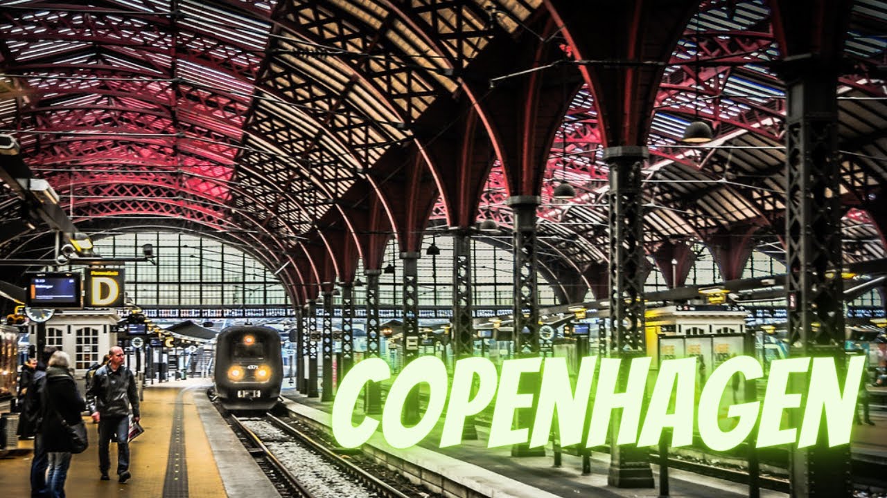 Copenhagen central station | Denmark 🇩🇰 - Walking tour [4K]