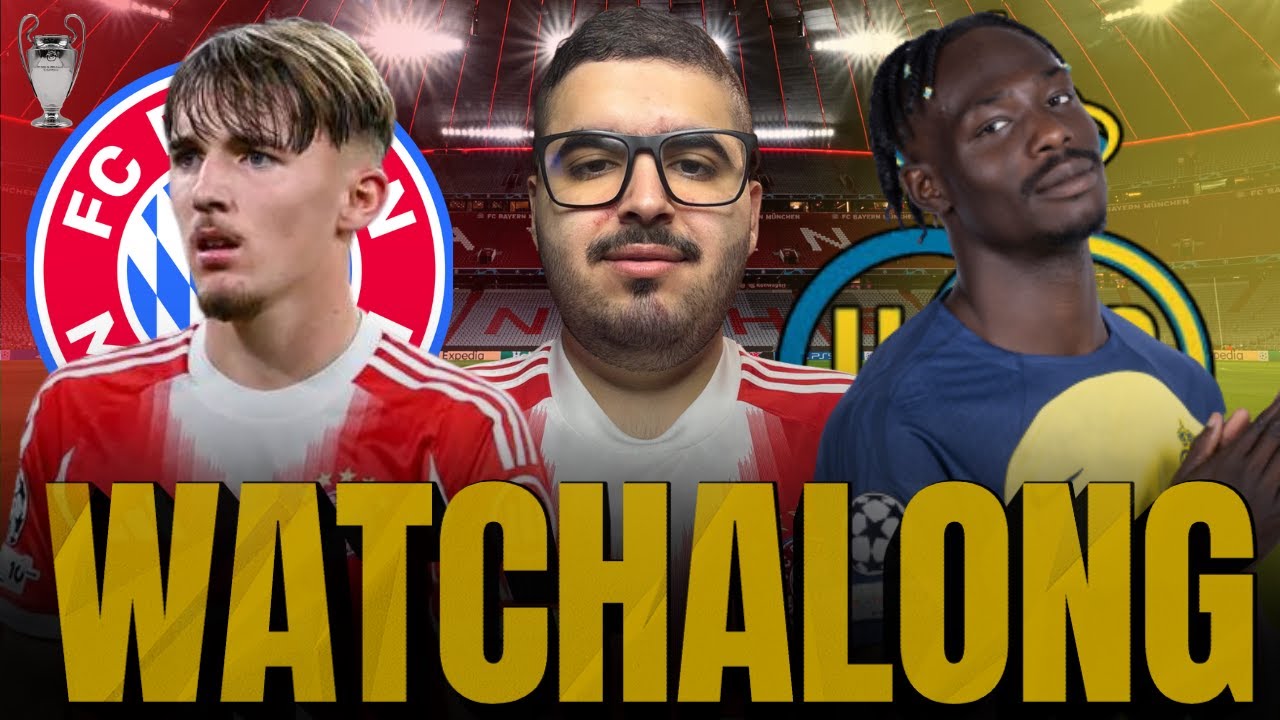 FC Bayern M&uuml;nchen vs Union Saint-Gilloise | UEFA Champions League | Watchalong! 🇩🇪🇧🇪👀