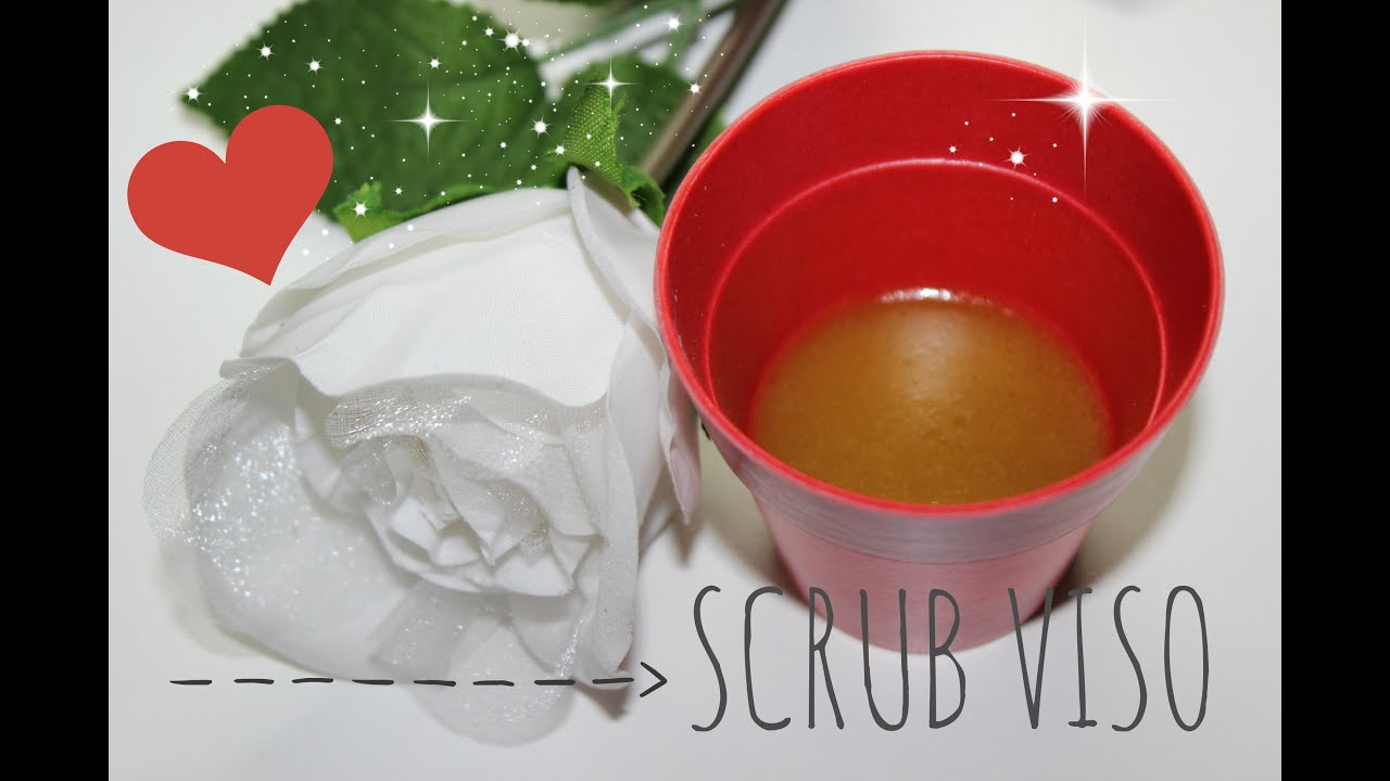 ✿SCRUB VISO DELICATO per PELLE PERFETTA!✿ facilissimo