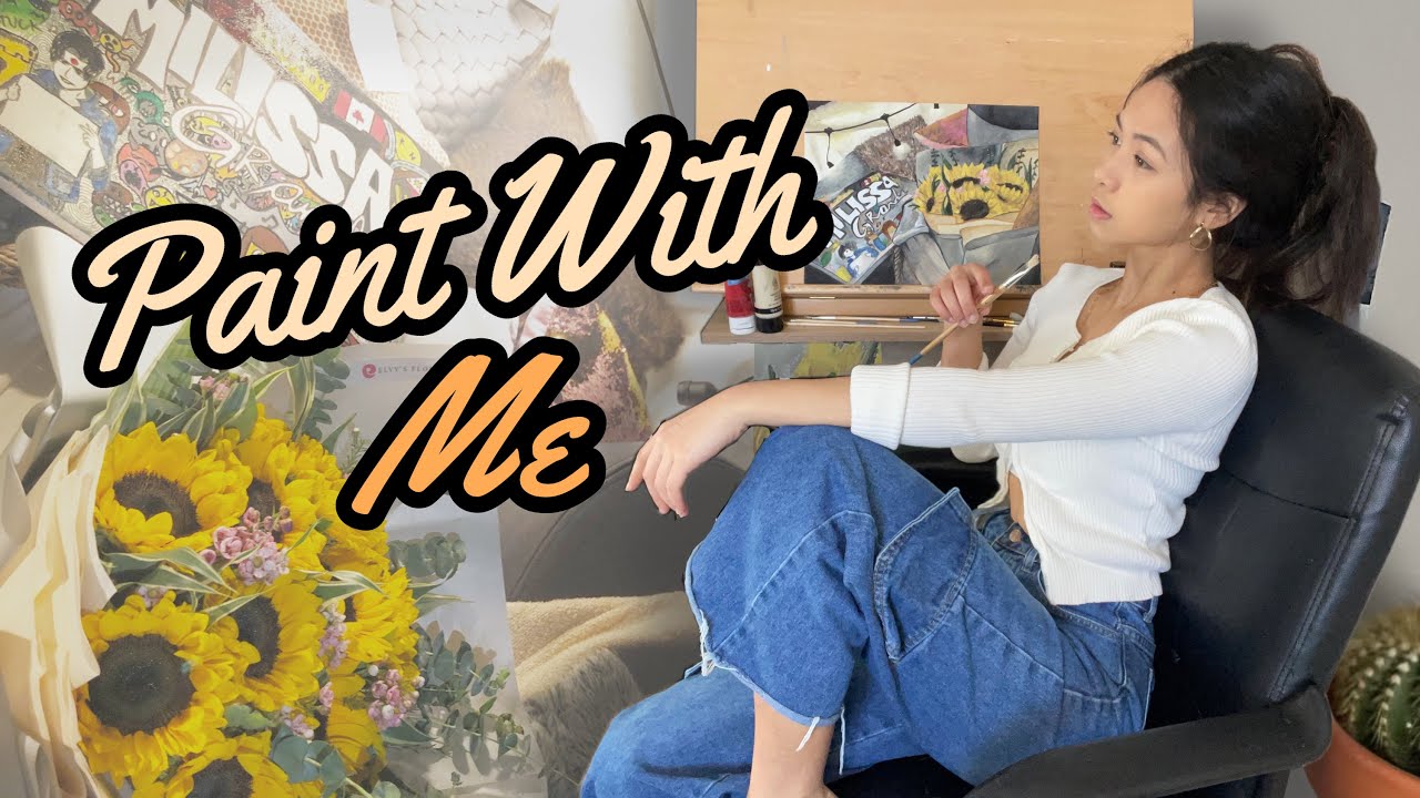 PAINT WITH ME (the day he asked me to be his girlfriend)