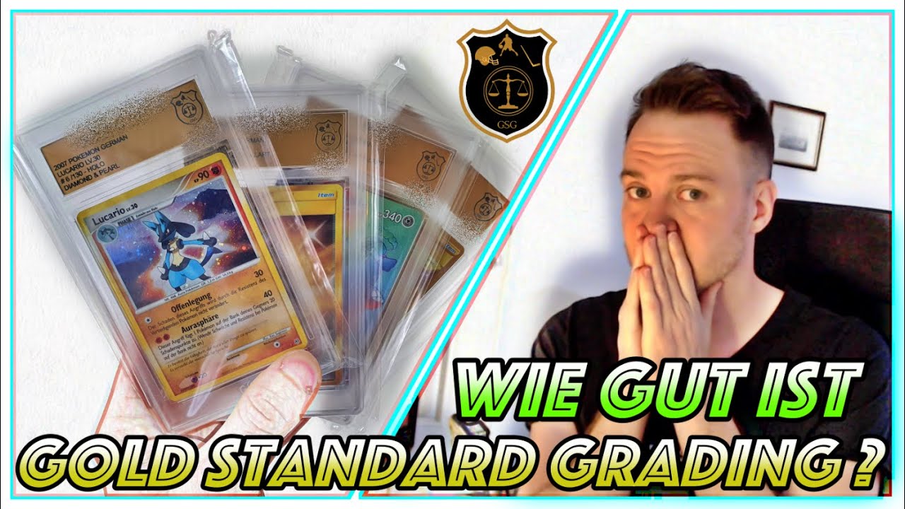 🔥GOLD STANDARD GRADING! Wie gut ist GSG? + GEWINNE EINE KARTE VON GSG🔥💥 - Pokémon Grading