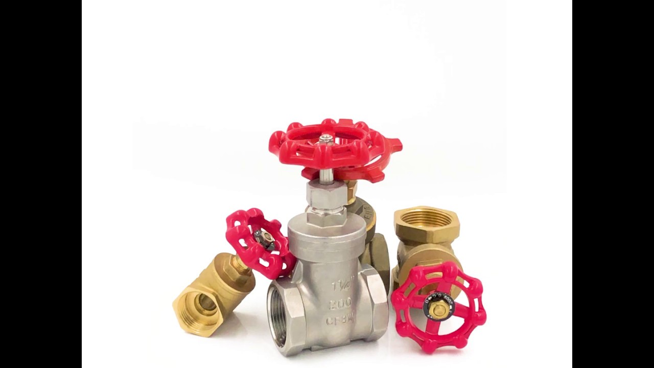 Bronze valve and brass valve
