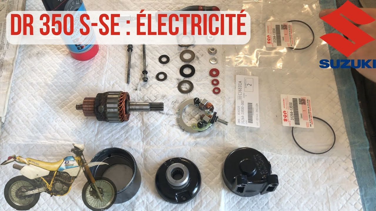 Suzuki DR 350 S - SE / Restauration / Episode 8 : Electricité ⚡