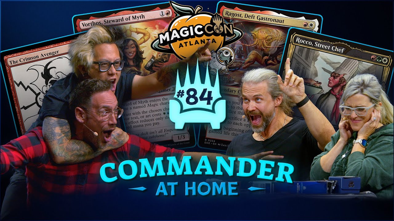 Commander at Home...at MagicCon Atlanta LIVE SHOW! feat Ben Brode and Crim 