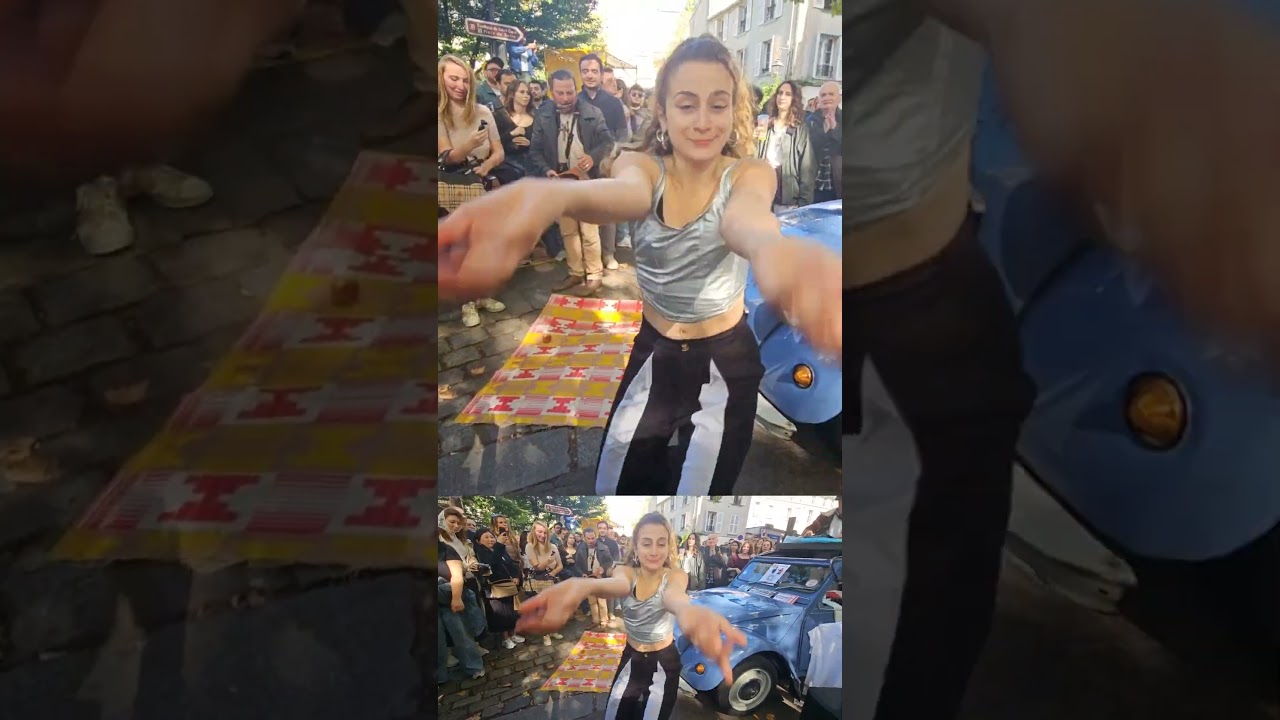 Danse au montmartre festival lors de mon live 