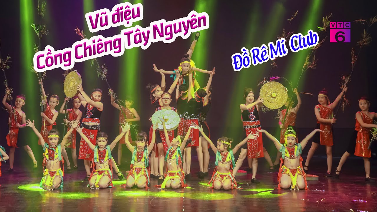 Vũ điệu Cồng Chiêng Tây Nguyên - CLB Nghệ thuật Đồ Rê Mí (Mê Linh) | Thắp Lửa Ước Mơ
