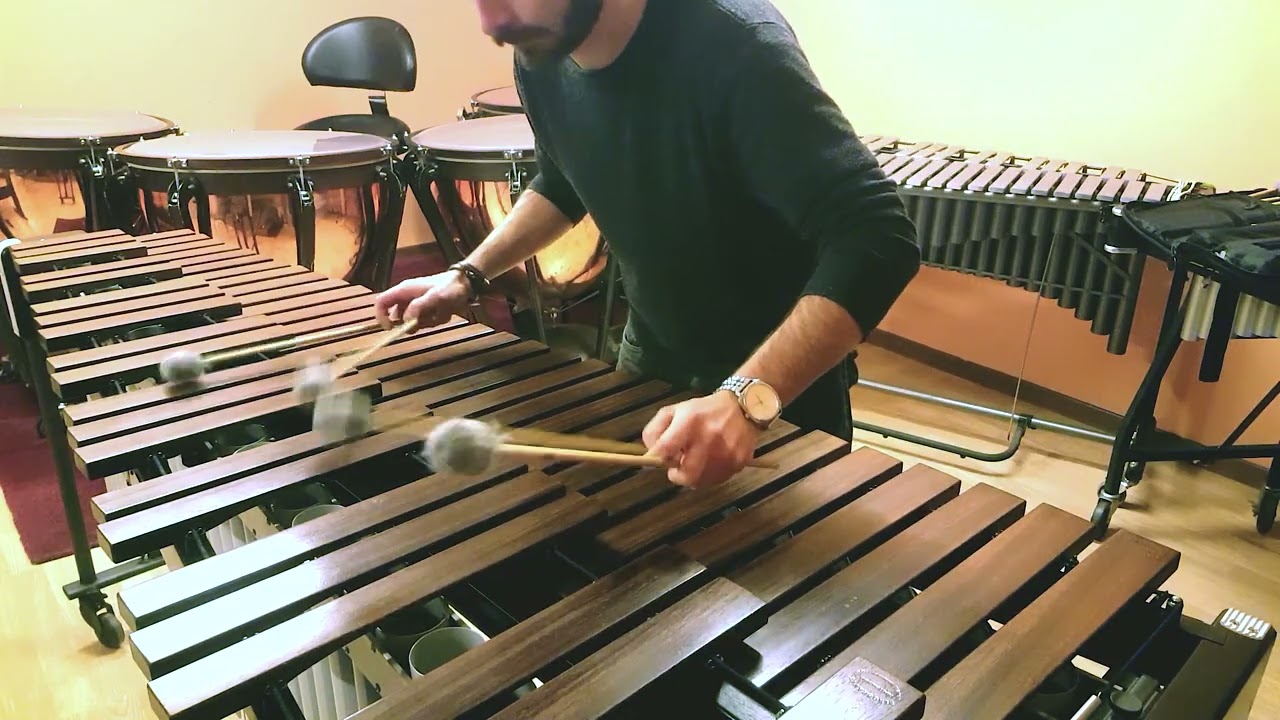 Mitchell Peters - Yellow After The Rain (for solo marimba) by Jacopo Sabbatucci