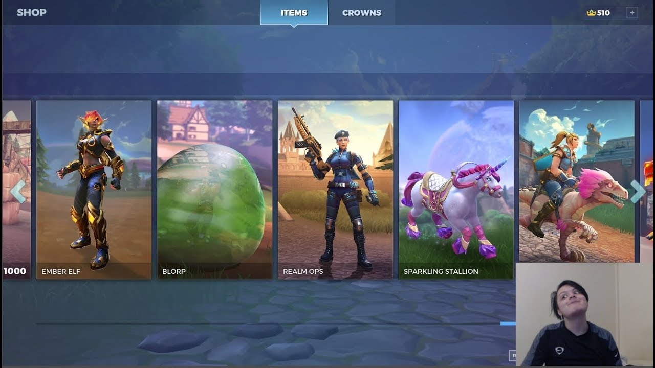 FUTURE shop items in Realm Royale