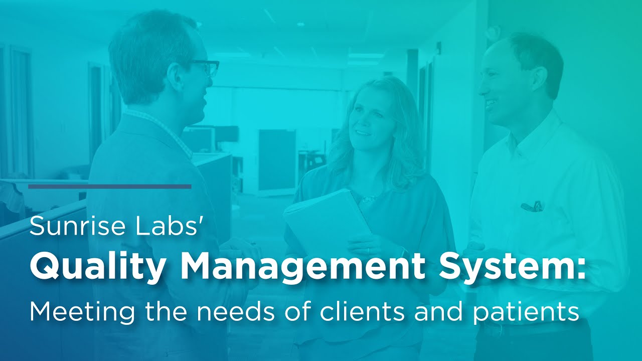 Quality and Test Expertise at Sunrise Labs