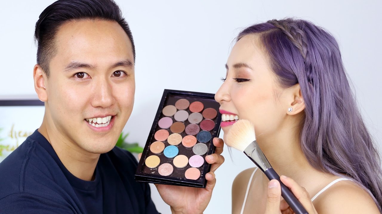 My Boyfriend Does My Makeup- The Results Will Shock You!!