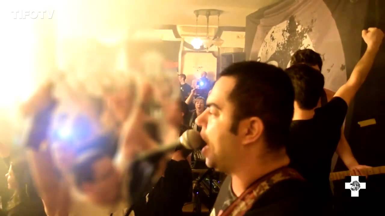 Grobari - Chant 'Fudbalski to je hram' on concert of group JNA