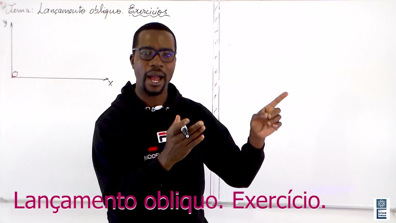 Lançamento obliquo - Aula 05 (exercício)