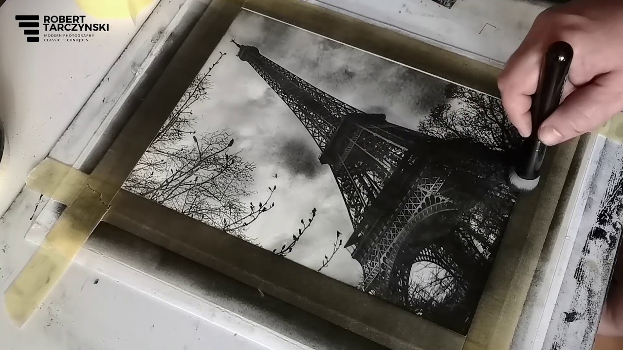 Oil print - EIfel Tower
