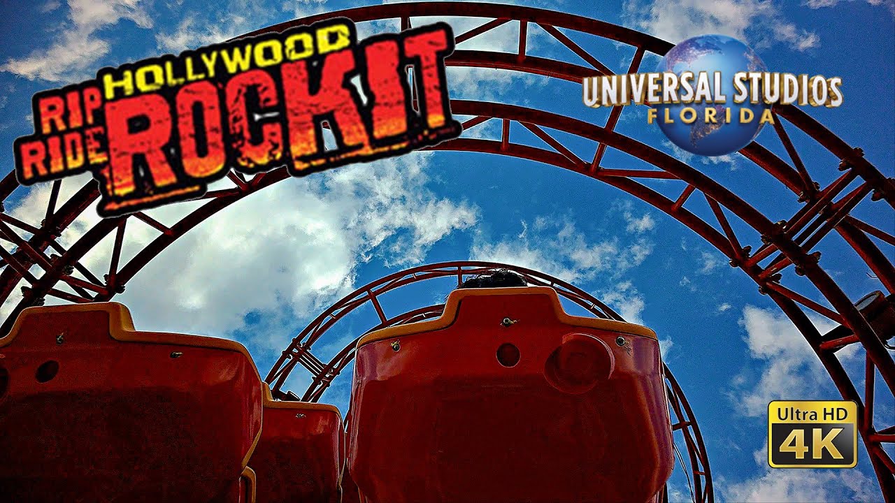 2024 Hollywood Rip Ride Rockit Roller Coaster On Ride 4K POV Universal Studios Florida