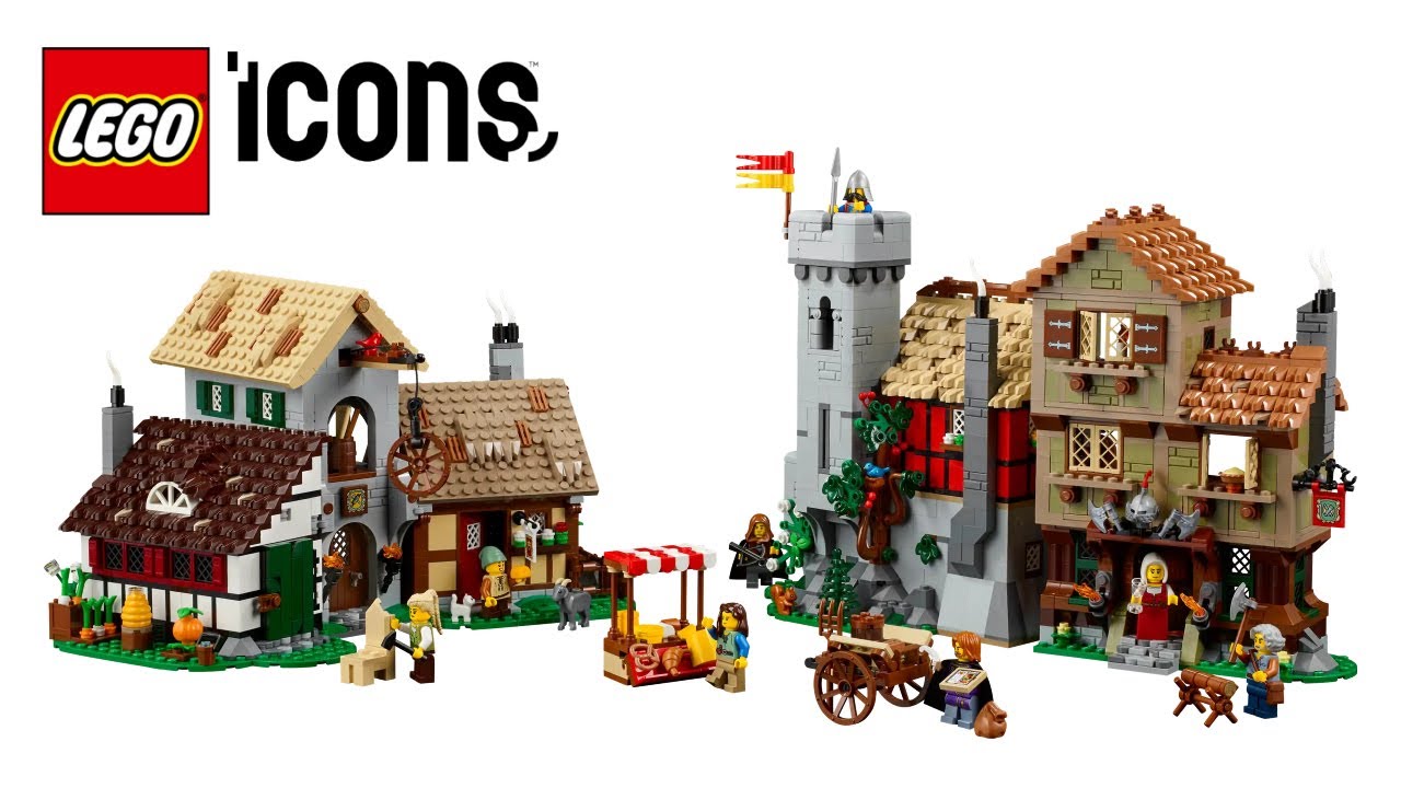 LEGO® ICONS Mittelalterlicher Stadtplatz (10332) - Speed build
