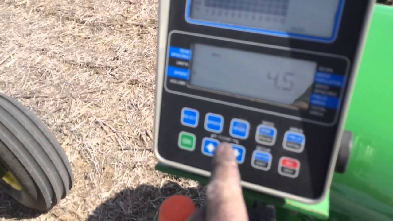 Planting with kinze planter