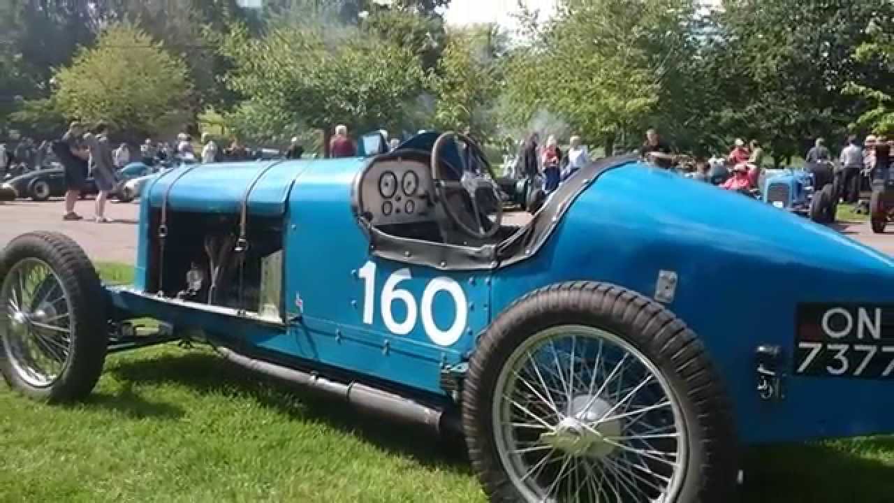 VSCC Prescott Vintage Speed Hill Climb 2015: Salmson 1926 / 34 Twin-Cam Race Car
