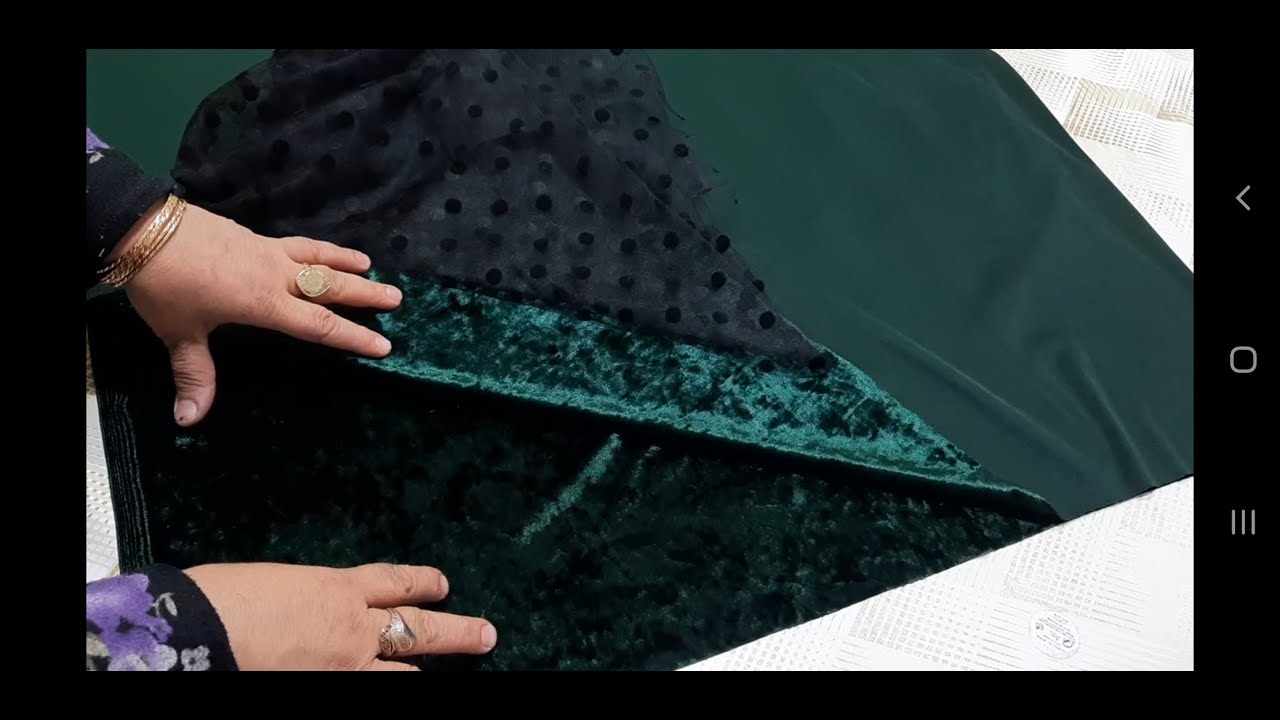 تفصيل وخياطة  قندورة دار لعروس 2021  مودال يهبل جزء التفصيل 1  💥💯👍