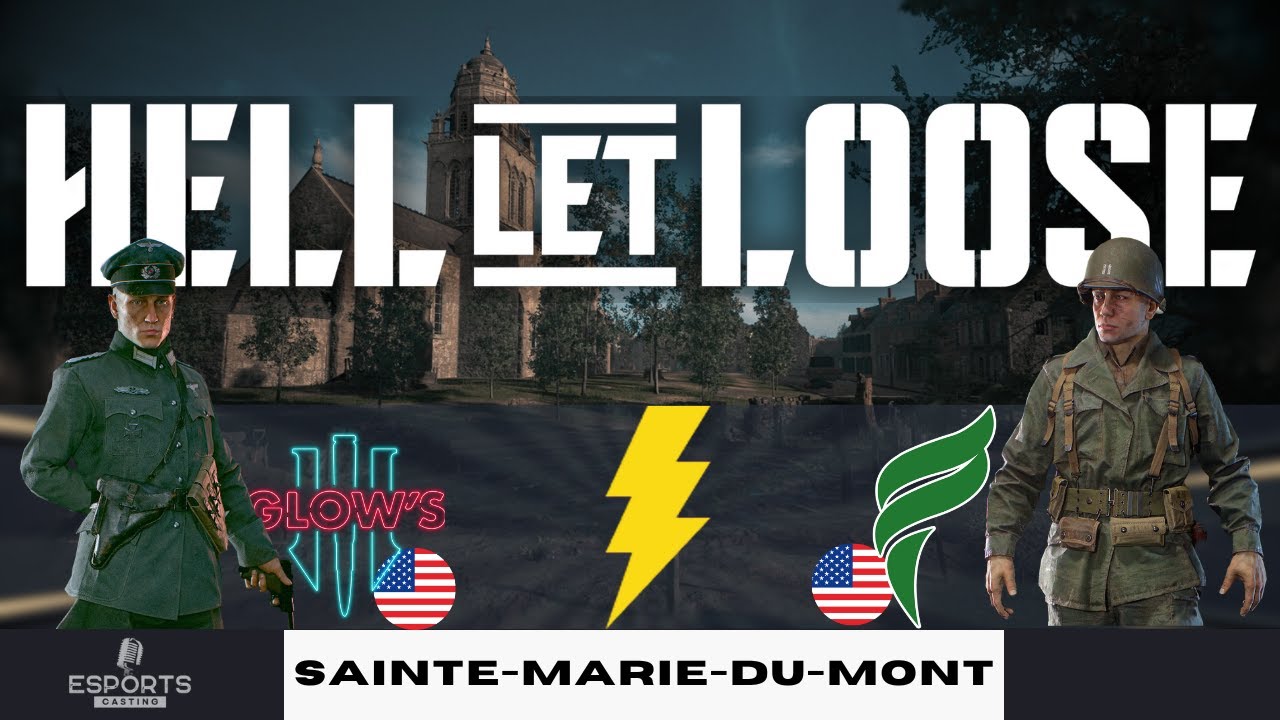 ⚔️ 2025 Hell Let Loose | Competitive | GLOWS 🇺🇸 vs PATHFINDERS 🇺🇸 | Map: Sainte-Marie-du-Mont