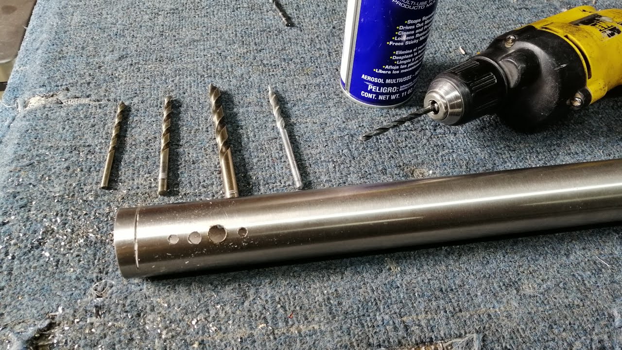 Que Brocas Debemos Usar Para Perforar Acero Inoxidable?