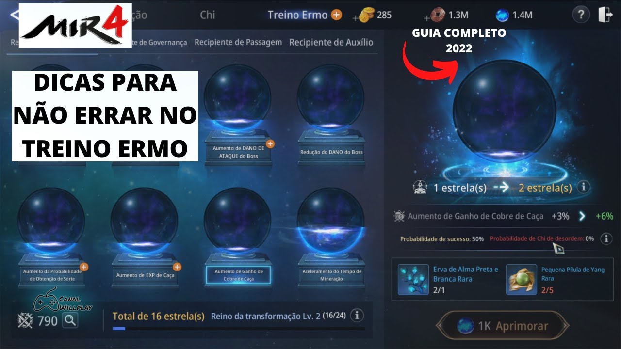 MIR4 -  DICAS PARA N&Atilde;O COMETER ERROS NO TREINO ERMO (GUIA COMPLETO 2O22)
