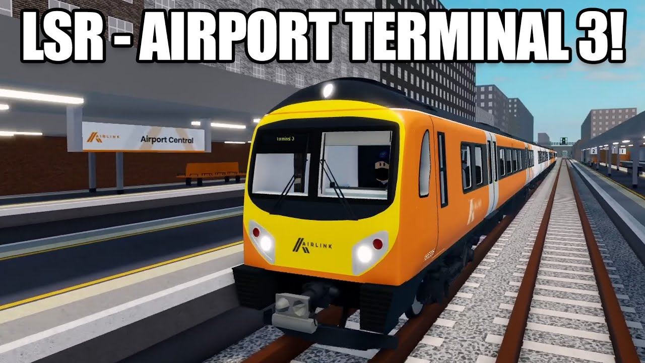 DRIVING A CLASS 185 (Double) FROM LEIGHTON STEPFORD ROAD TO TERMINAL 3!! | Roblox SCR