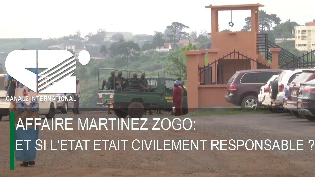 AFFAIRE MARTINEZ ZOGO: Et si l'Etat était civilement responsable ?