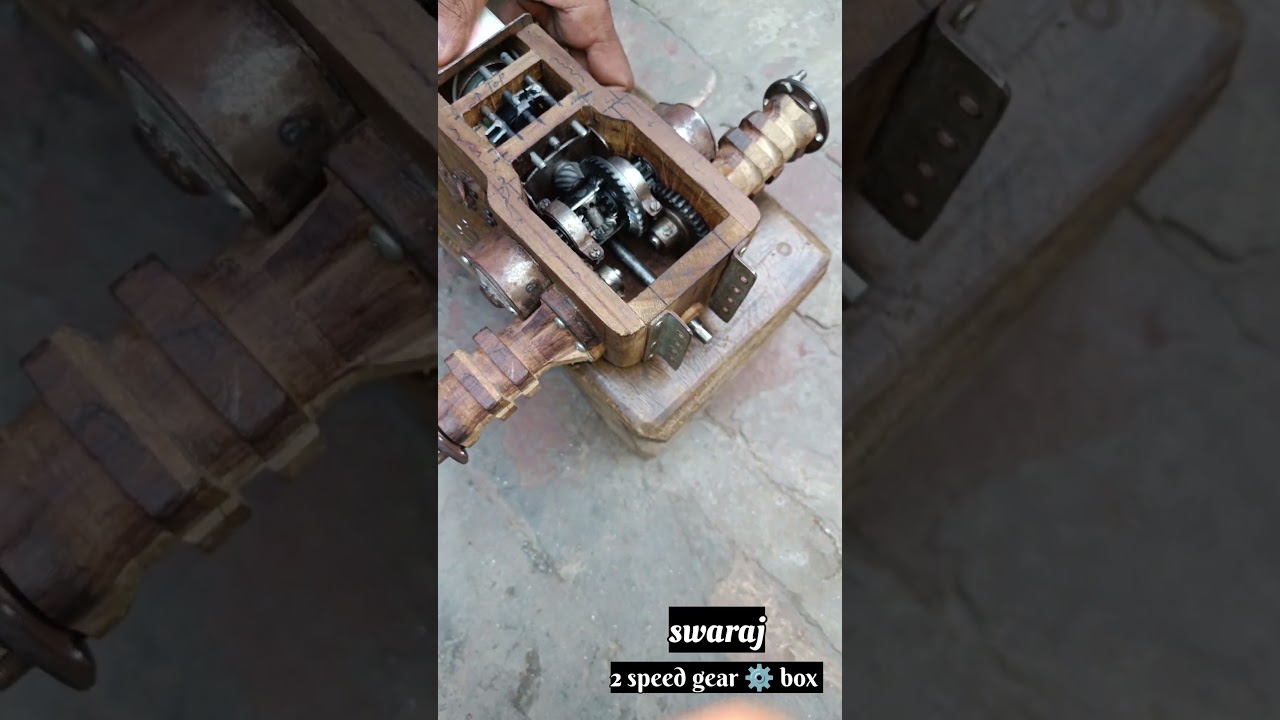 How to working !! gear lever !!Swaraj gearbox  #swaraj855 #project #mechanical #kisan