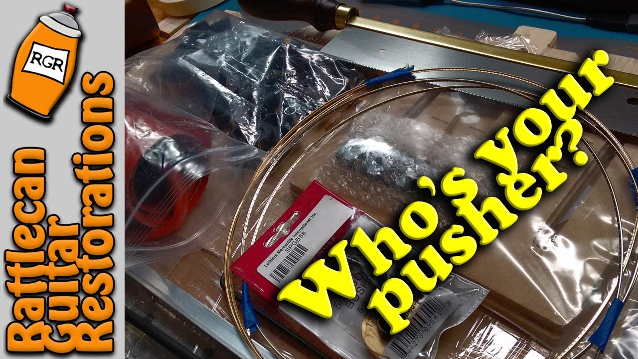Who's your pusher? | RATTLECAN GUITAR RESTORATIONS by James O’Rear