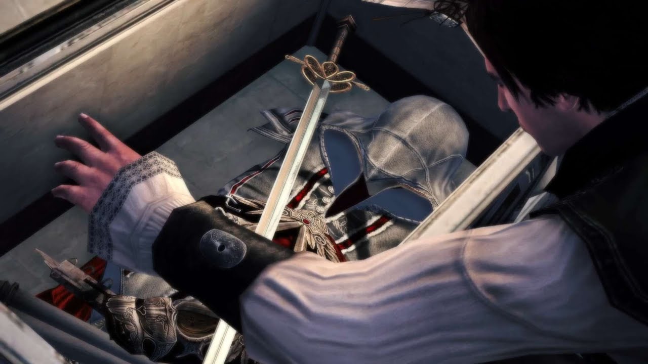 Ezio Suiting up for the First time