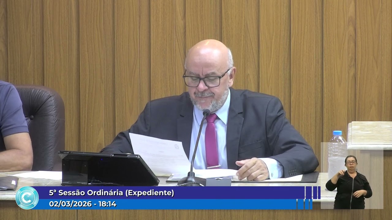 5ª Sessão Ordinária - 02.03.2026
