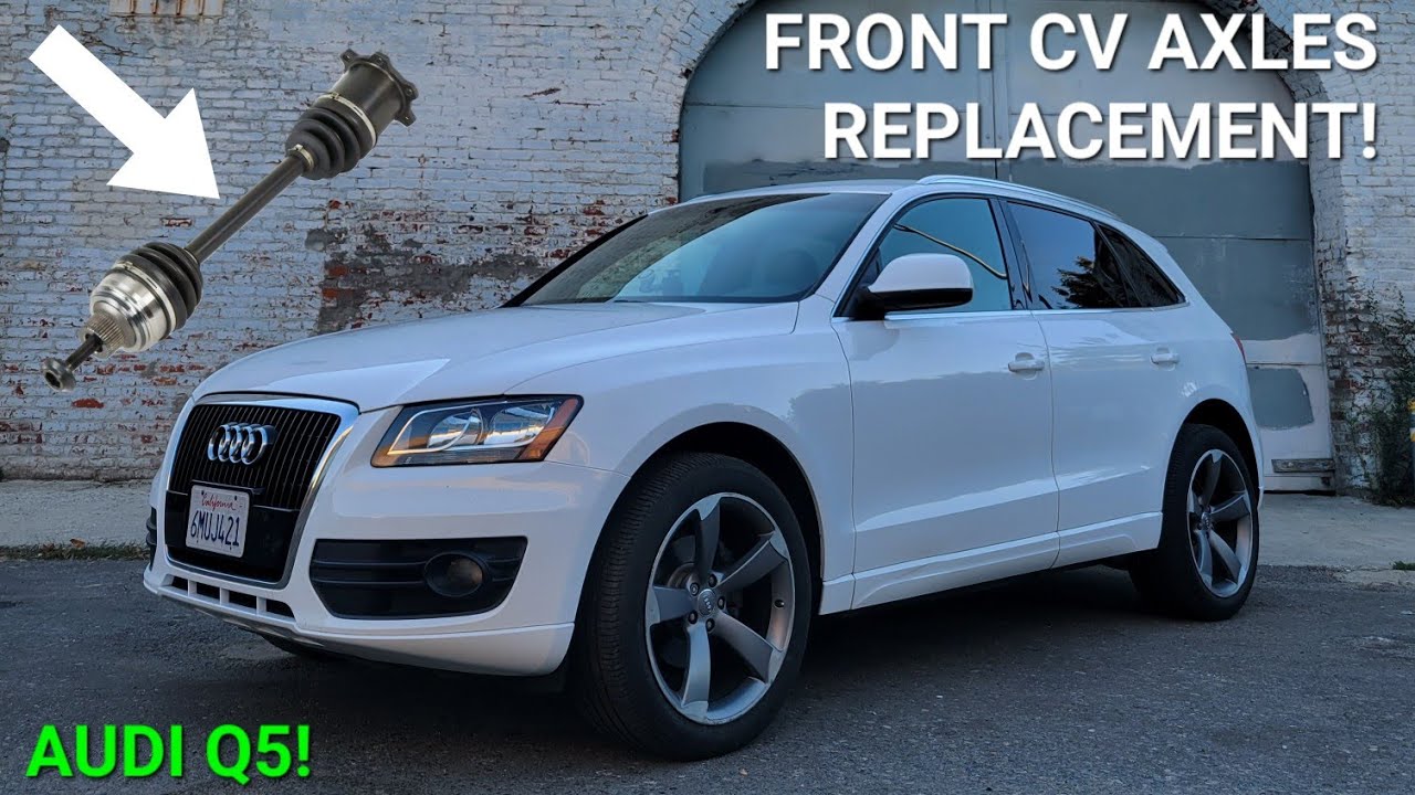 ЗАМЕНА ПЕРЕДНИХ ШРУСОВ на моем Audi Q5 3.2L V6 FSI Quattro 2010 года!