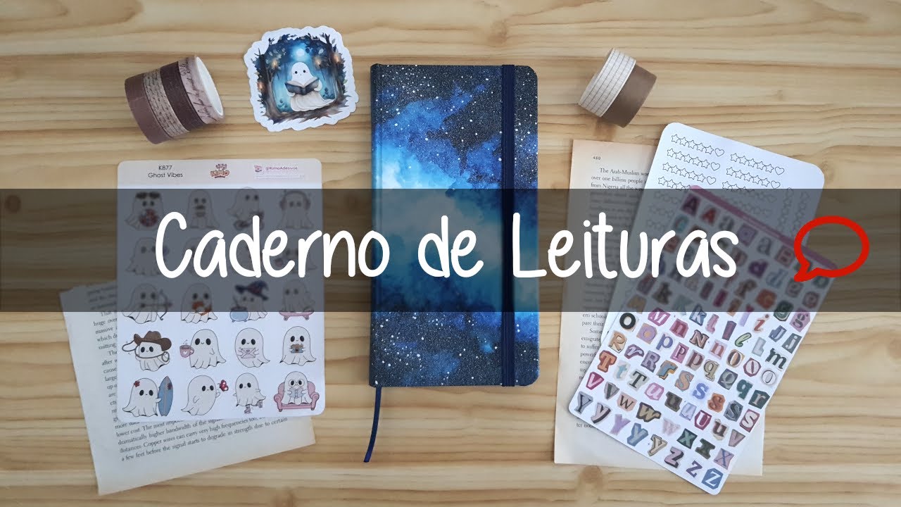 Caderno de Leituras 2026 (Reading Journal) | Julyanna Mazzolli