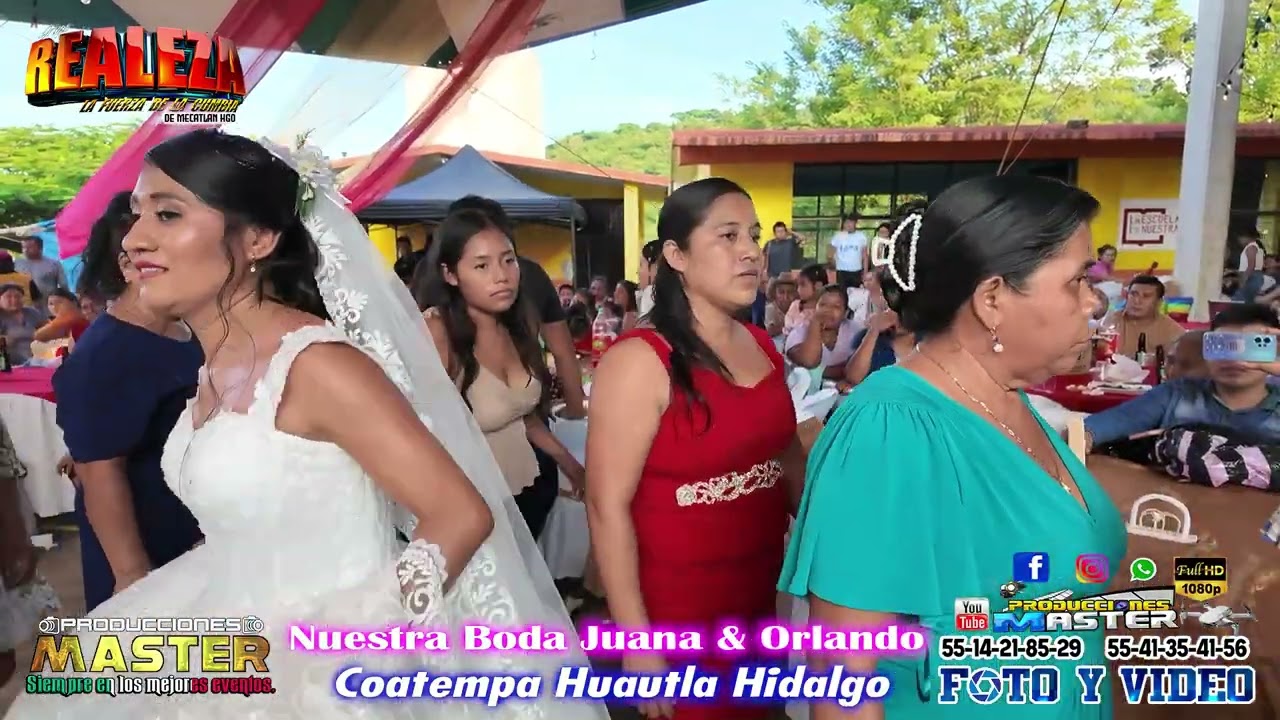 NUESTRA BODA JUANA Y ORLANDO COATEMPA, HUAUTLA HGO