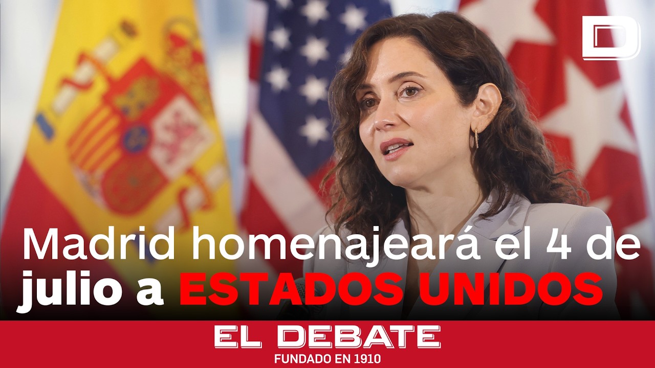 Ayuso anuncia un homenaje a EE.UU. y le da las gracias en nombre de las mujeres iraníes