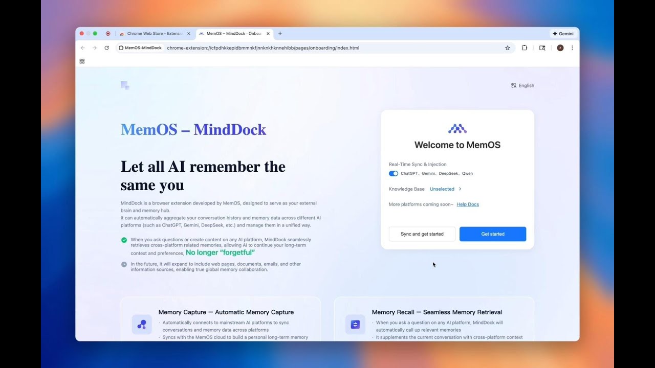 MindDock User Guide